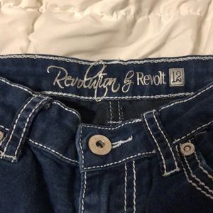 Size 12 revolution revolt jeans kids